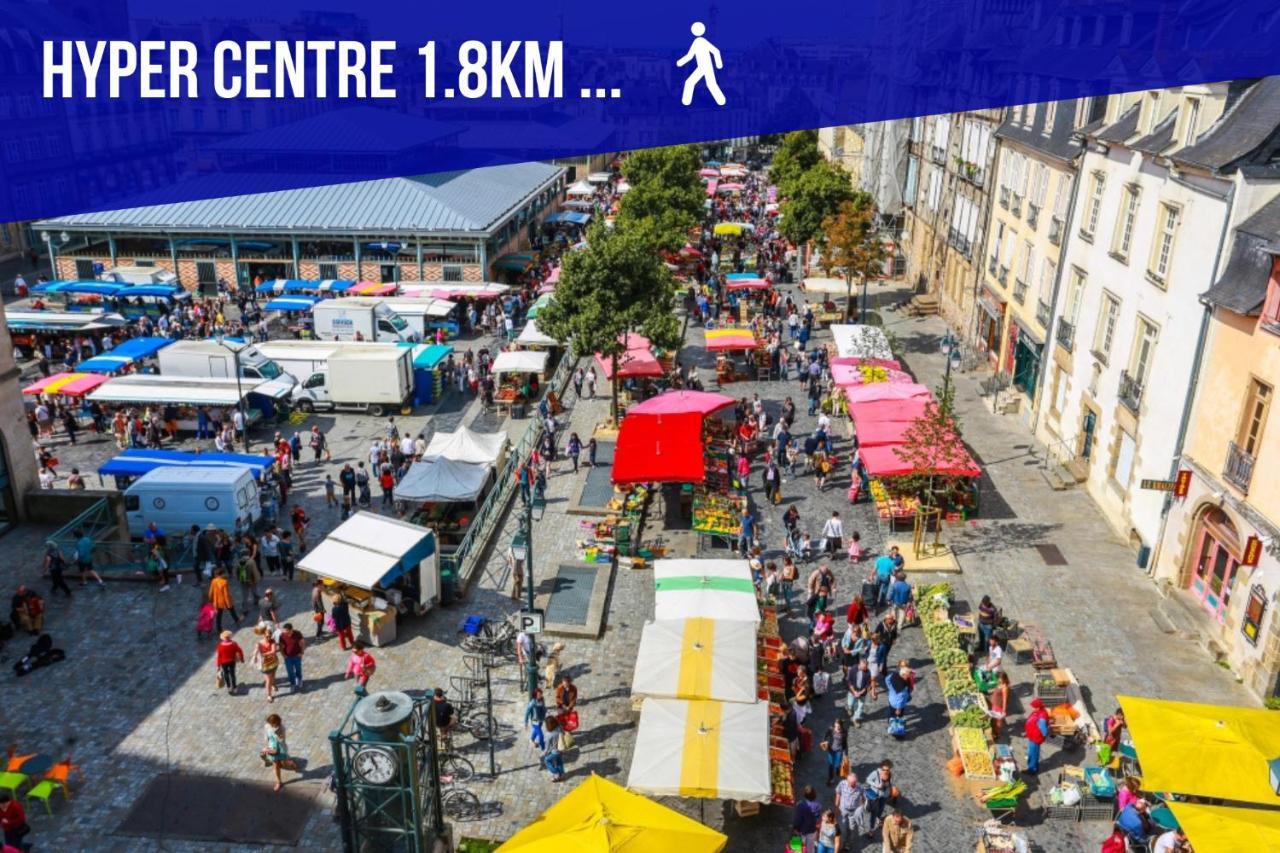 Appart'Hodromme Longchamp Rennes Ngoại thất bức ảnh